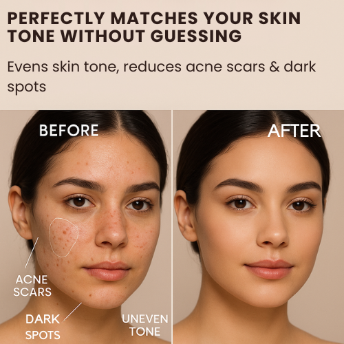 Korean Color-Changing Cover Cream Stick V - Skin Matching Foundation