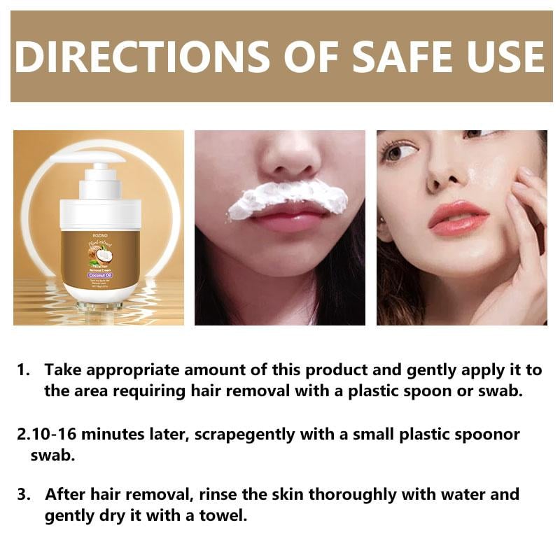 💥Coconut Oil Hair Removal Cream🌸