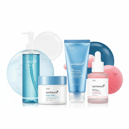 NATRAVOR™ Korean Beauty Tech Four-Piece Skincare Set