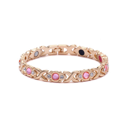 Copper Bracelets for Women. Pure Copper Magnetic Bracelet with 3800 Gauss Effective Magnets