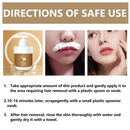 💥Coconut Oil Hair Removal Cream🌸