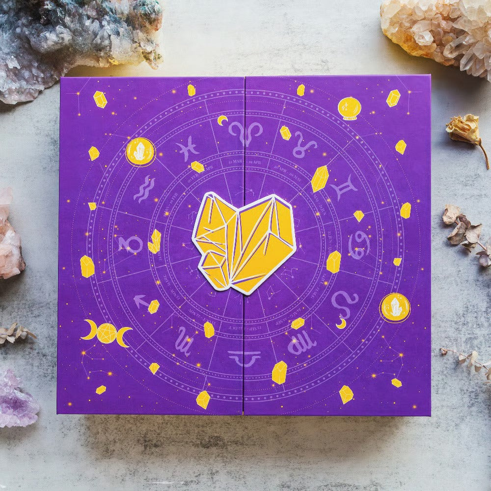 🔥2025 New Release 🎃Reiki Crystal Halloween Countdown Gift Box🔮The Magic of Healing and Energy Transfer!